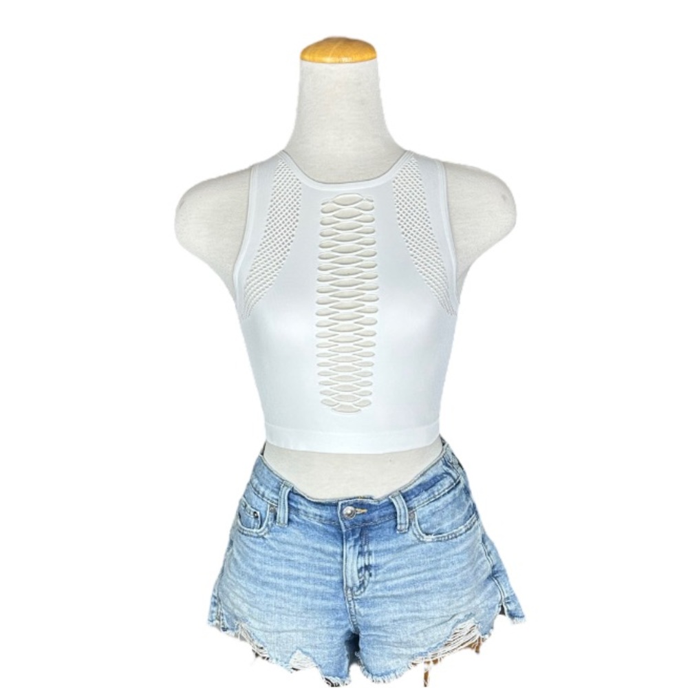 NWT GARAGE cut out cropped tee | multiple sizes available